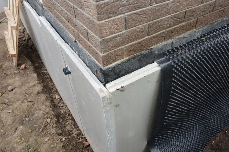 Waterproofing Membrane on Foundation